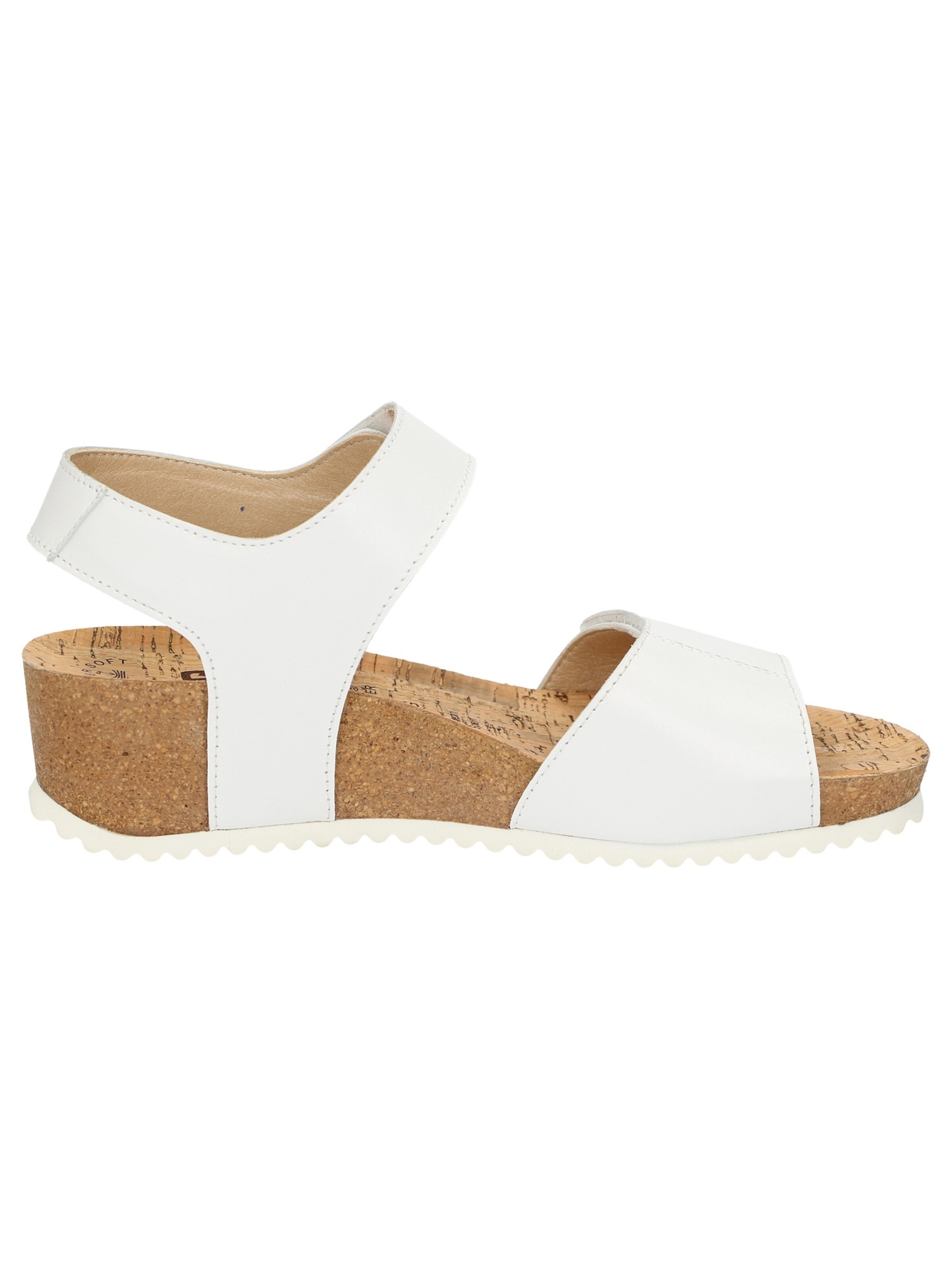 SIOUX Sandale in Weiß