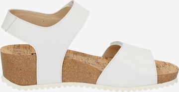 SIOUX Sandale in Weiß