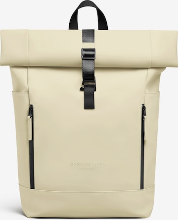 Gaston Luga Rucksack in Gelb: Vorderseite