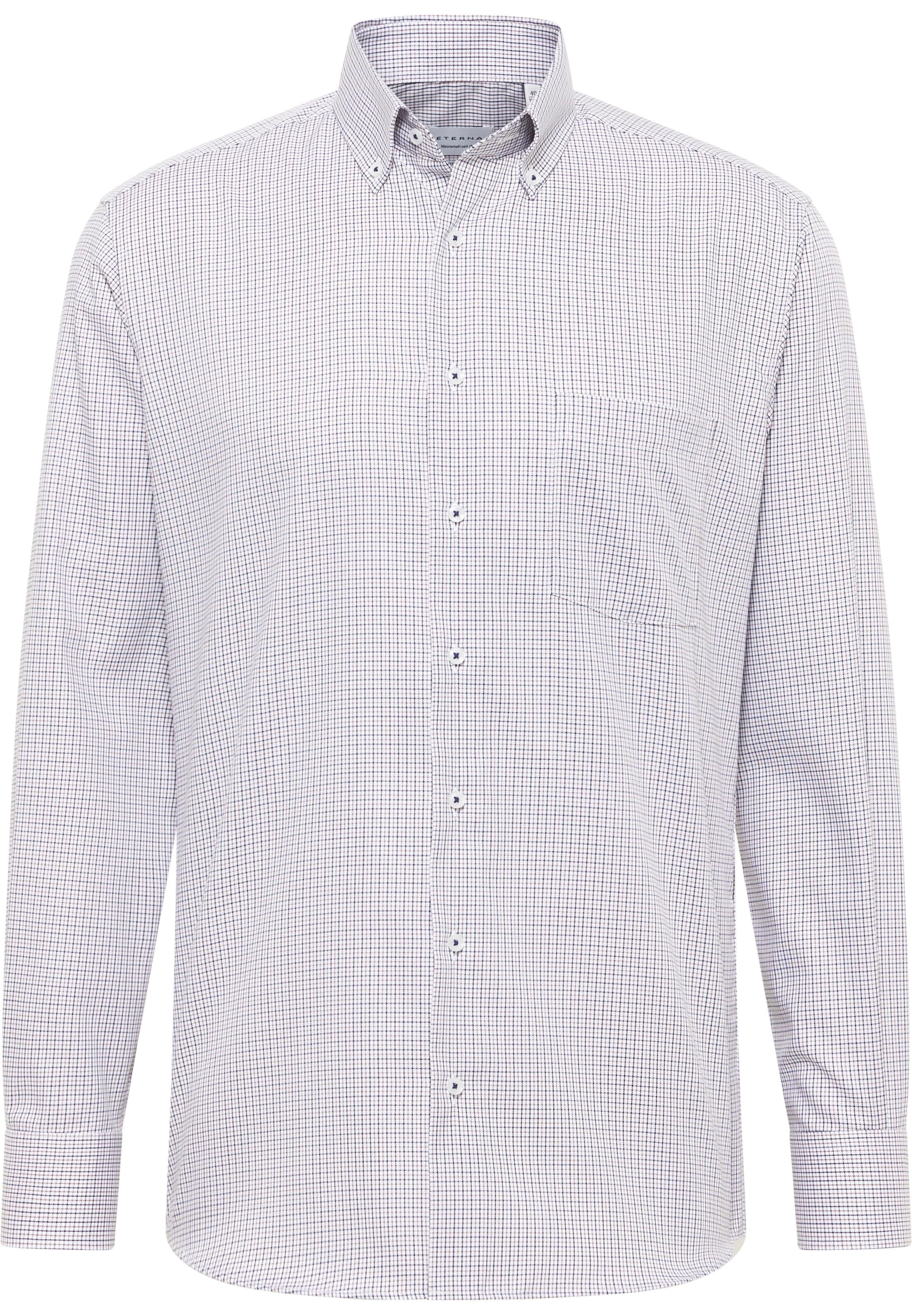 ETERNA Regular fit Business shirt in Blue: front