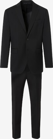 Coupe slim Costume Thomas Goodwin en noir : devant