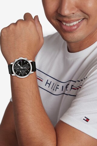 TOMMY HILFIGER Analoog horloge in Zwart