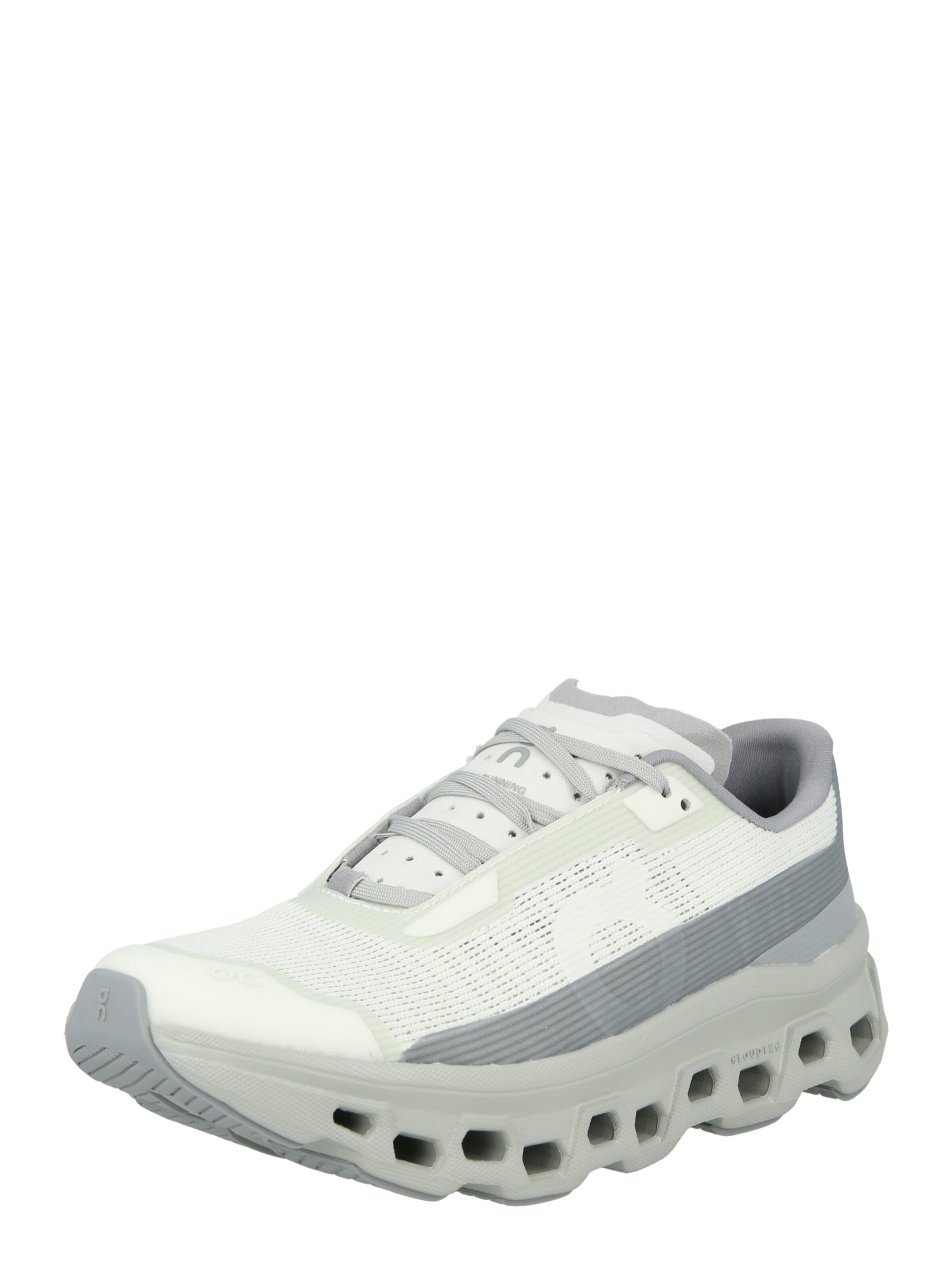 On - Zapatillas de running 'Cloudmonster Void' en blanco: frente
