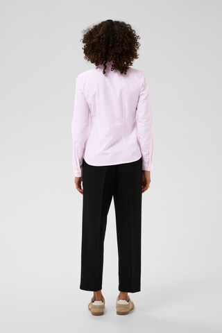 T-shirt Kaffe en rose