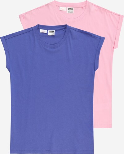 Marškinėliai iš Urban Classics Kids, spalva – tamsiai violetinė / šviesiai rožinė, Prekių apžvalga