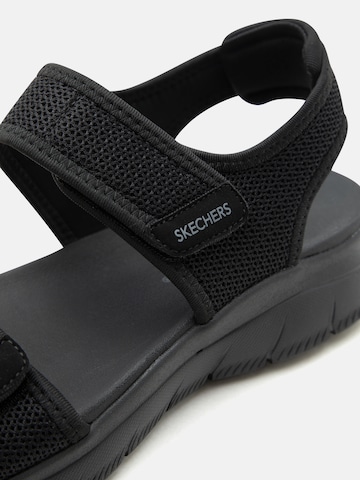 melns SKECHERS Sandales 'SUMMITS CUTE MARK'