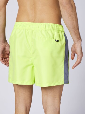 CHIEMSEE Board Shorts 'MBRC THE OCEAN' in Green