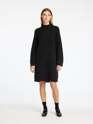 Robes en maille 'SLFLULU' SELECTED en noir