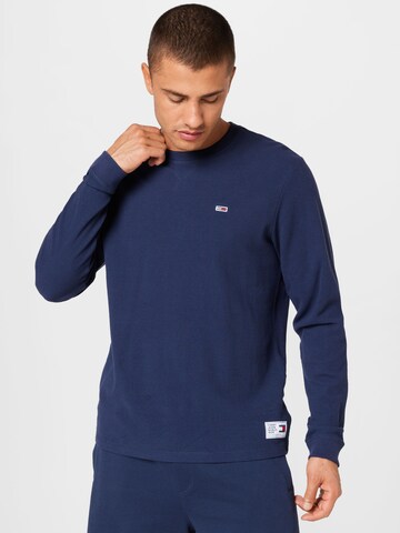 Tommy Jeans Shirt in Blauw: voorkant