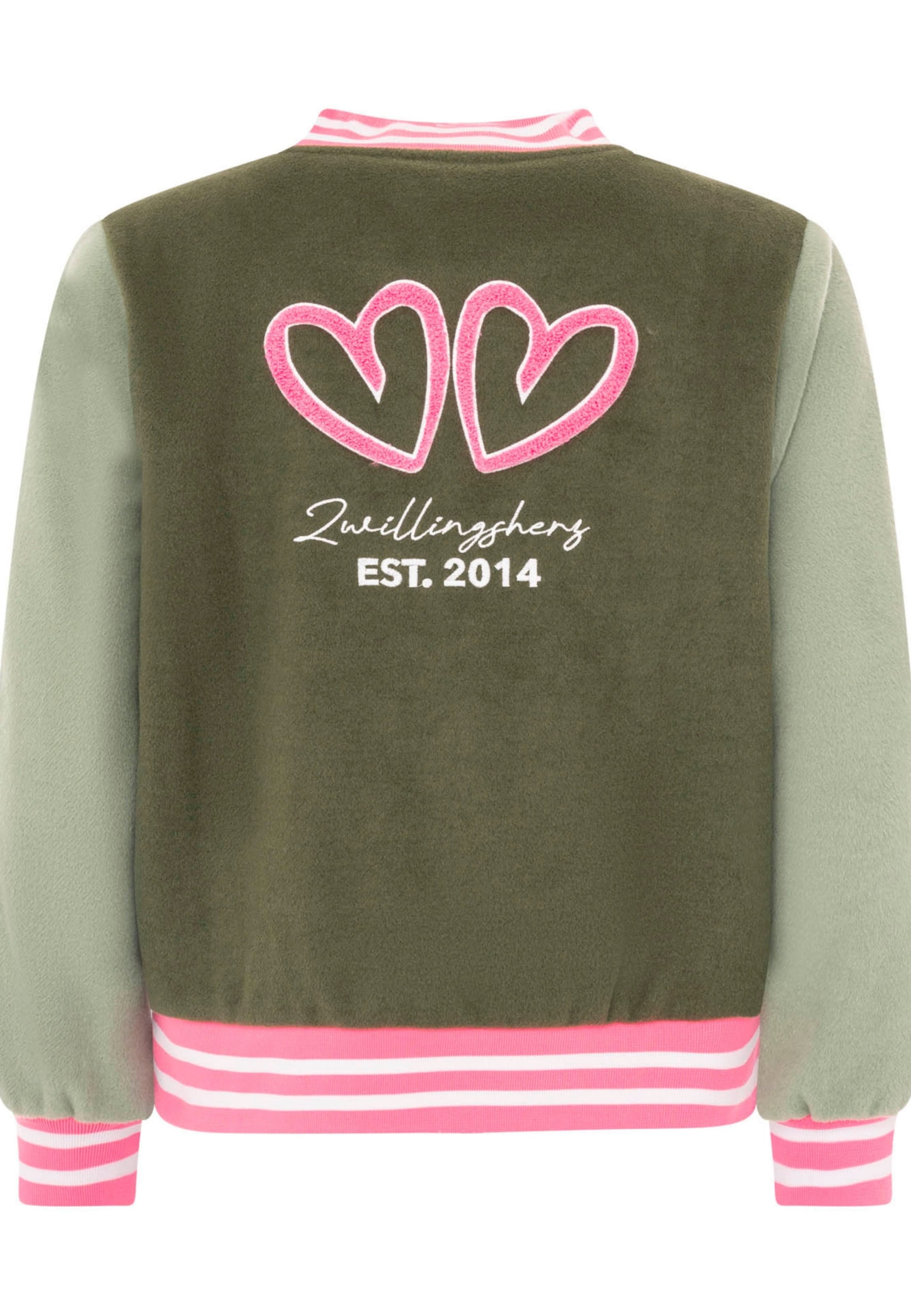 Veste de sport Zwillingsherz en vert