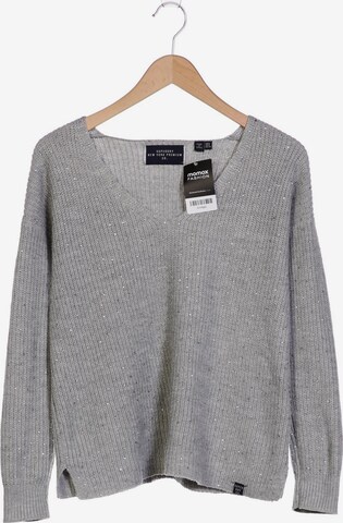 Superdry Sweater & Cardigan in XS in Grey: front