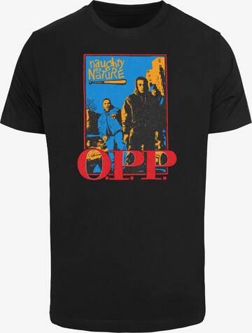 T-Shirt 'Naughty By Nature - OPP' Merchcode en noir : devant