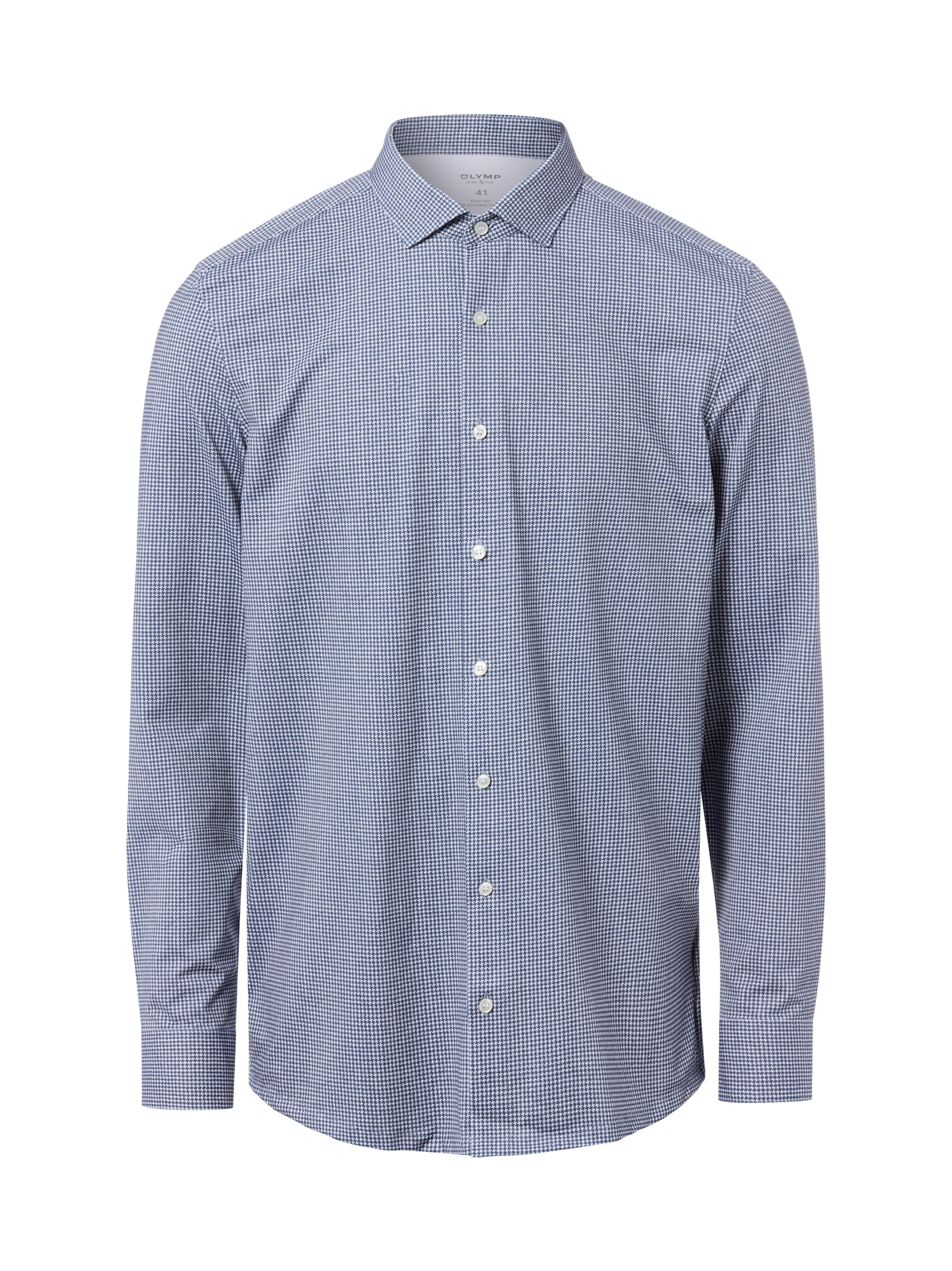 OLYMP Slim Fit Hemd in Blau: Vorderseite