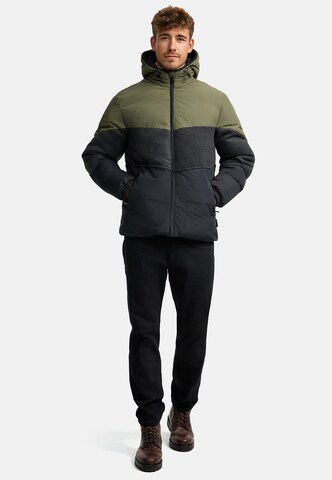 Veste d’hiver 'Urban' INDICODE JEANS en vert