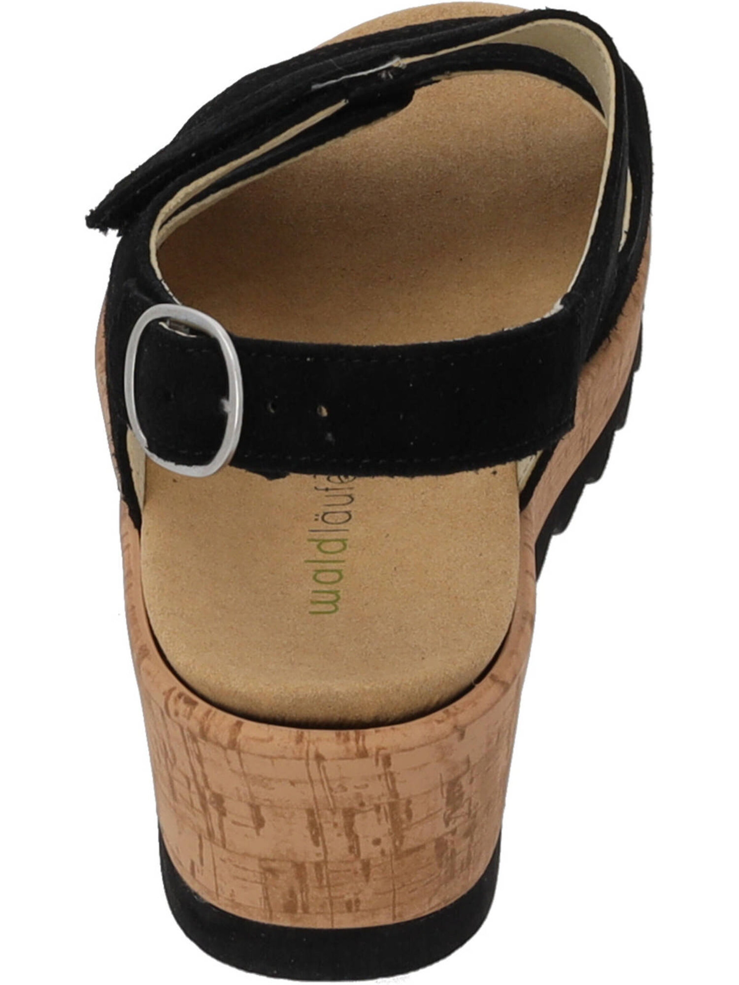 WALDLÄUFER Sandale 'Wiebke' in Schwarz