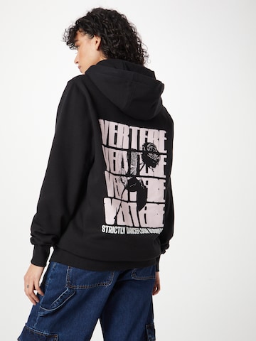 Vertere Berlin - Sudadera 'BOLD ROSE' en negro: frente