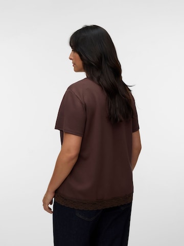 Vero Moda Curve Shirt 'CMILLE' in Brown