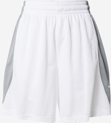 NIKE Športne hlače | bela barva: sprednja stran