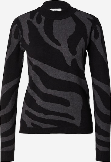 OBJECT Pullover 'RAY' in grau / schwarz, Produktansicht