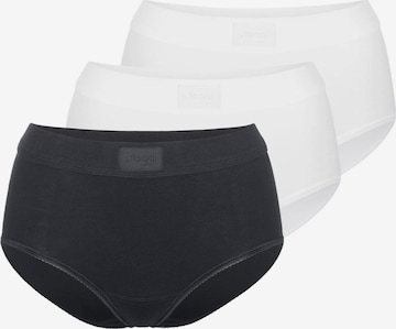 SLOGGI Slip 'Double Comfort T' in Schwarz: Vorderseite