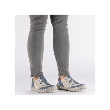 Sandales de randonnée Rieker en beige : devant