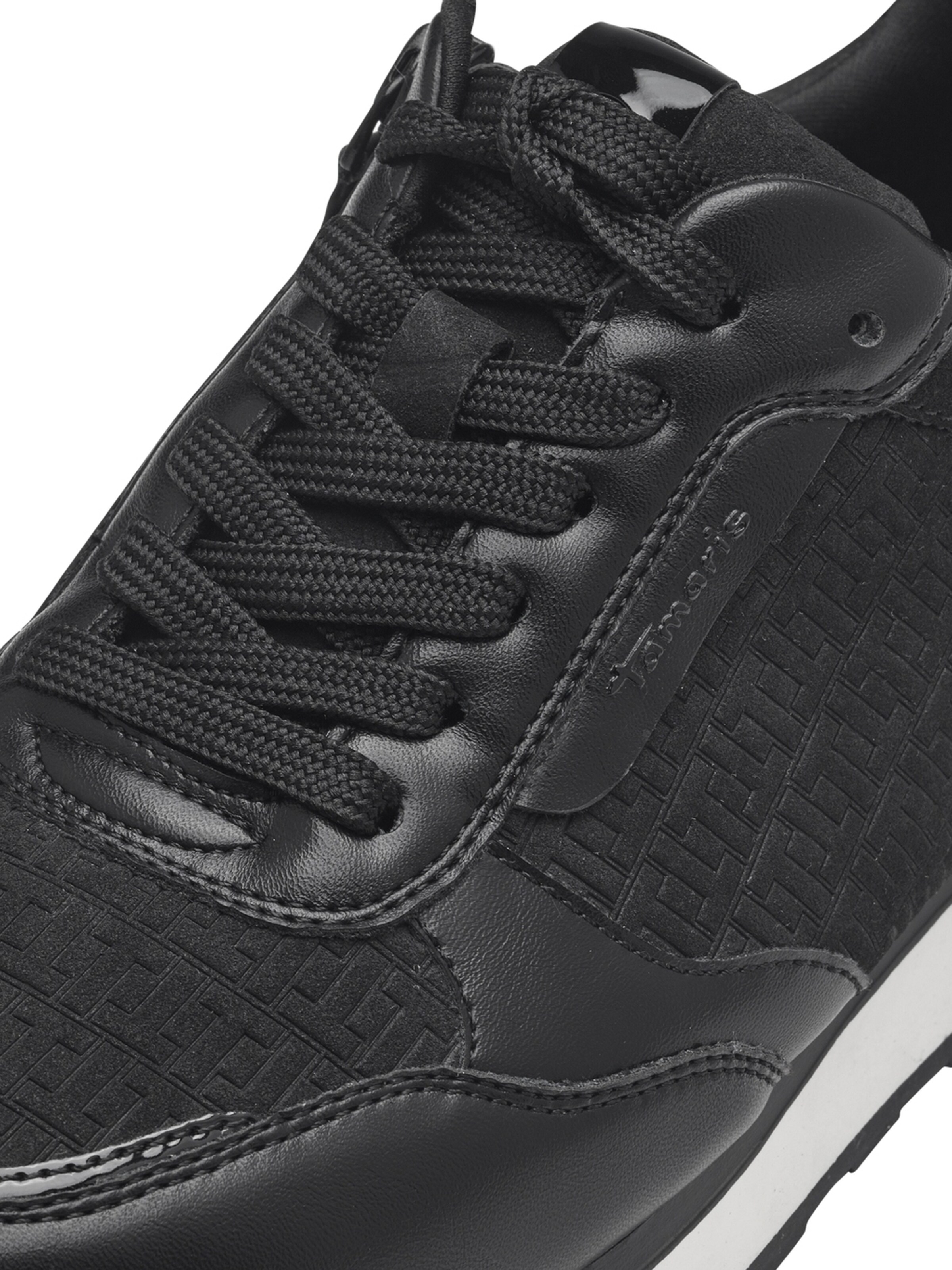 Tamaris Sneakers laag in Zwart