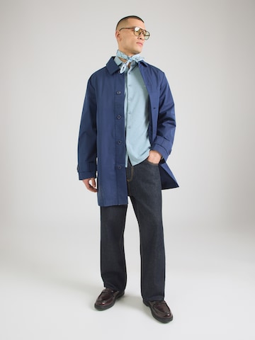 Dstrezzed Regular fit Πουκάμισο 'The Kirk' σε μπλε