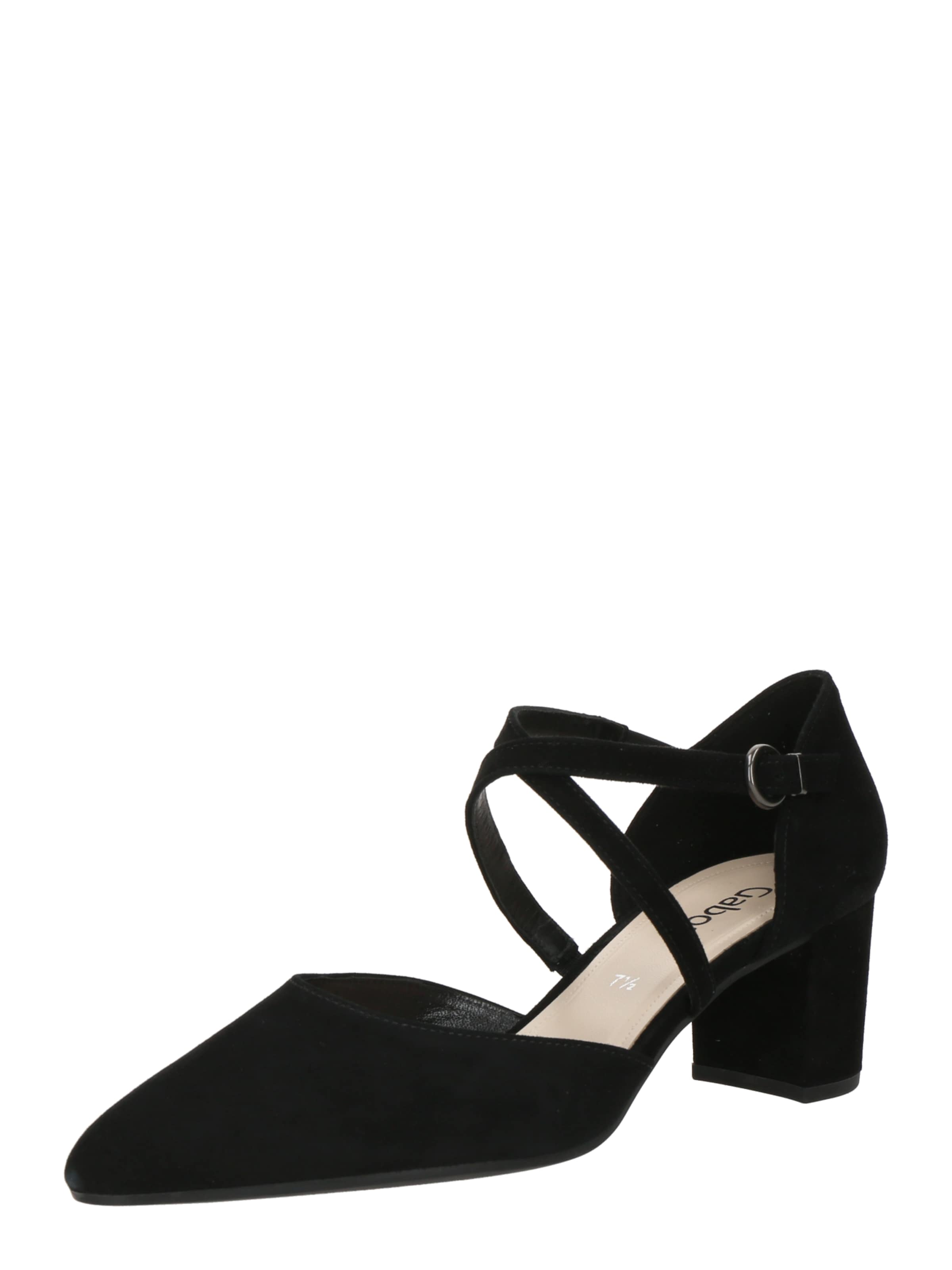 Escarpins GABOR en noir : devant