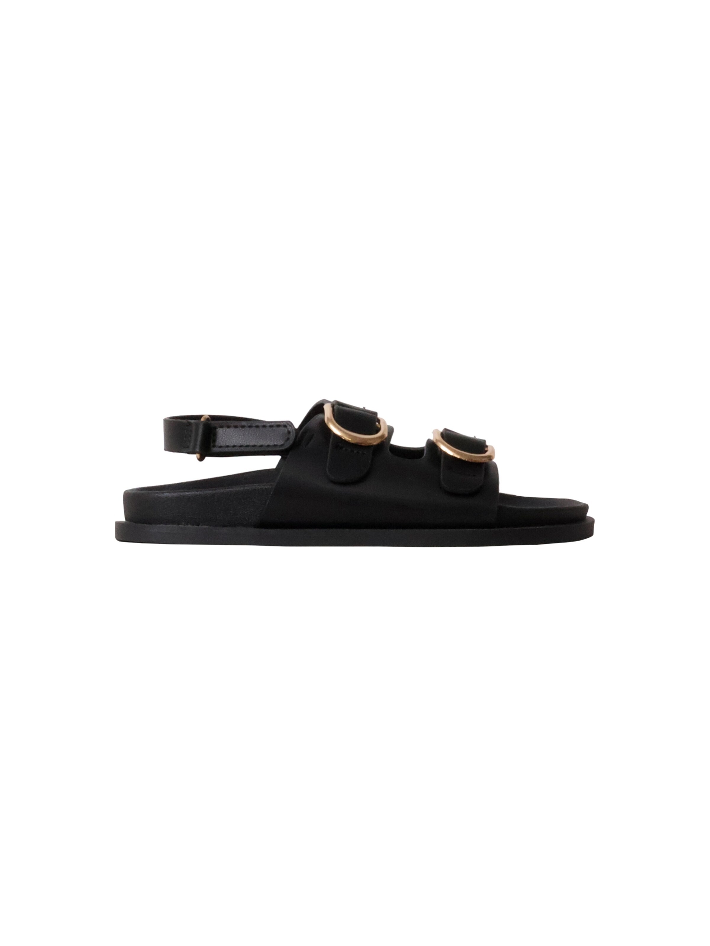 Super Mode - Zapatos bajos 'Kinder-Pantoletten mit Schnalle' en negro
