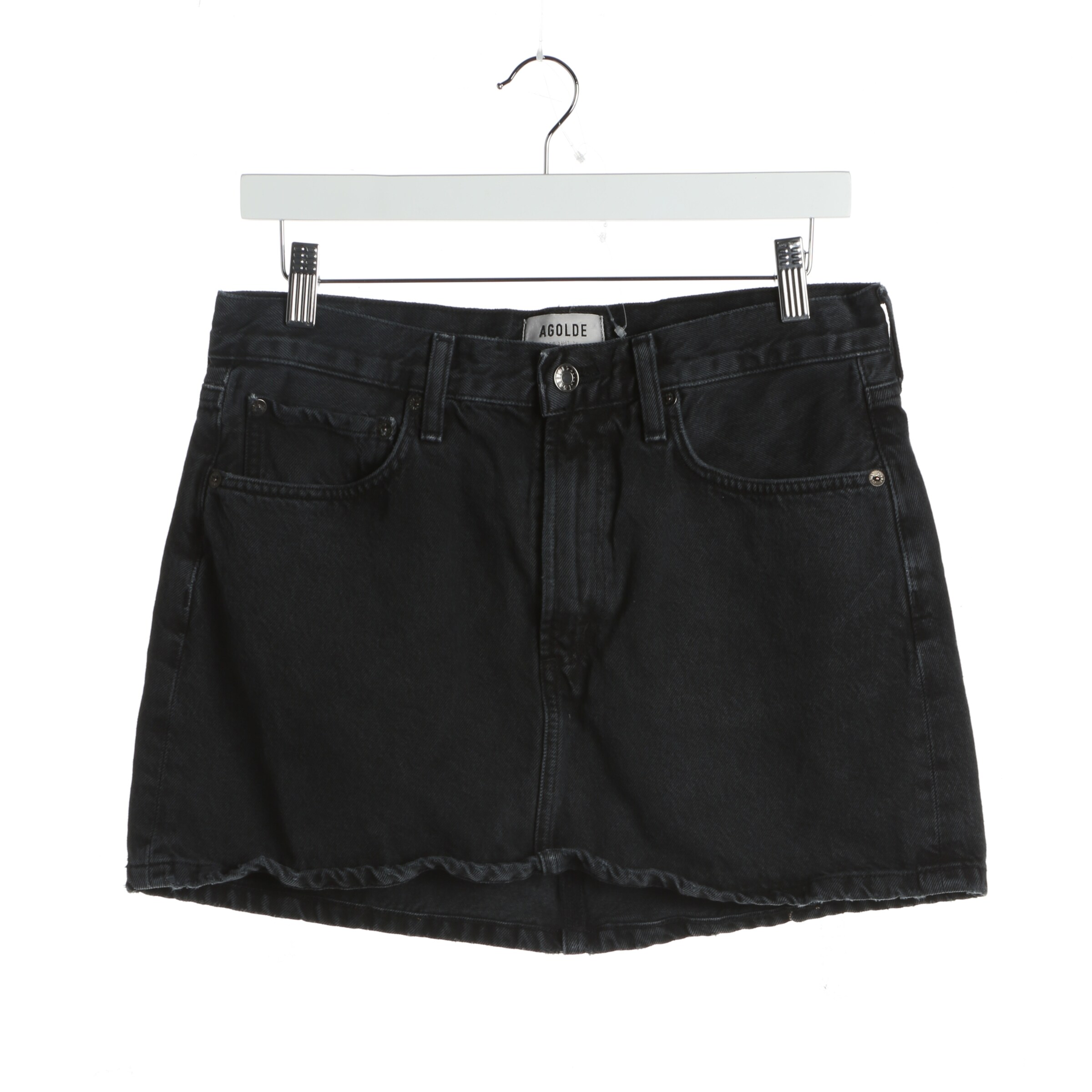 AGOLDE Skirt in S in Grey: front