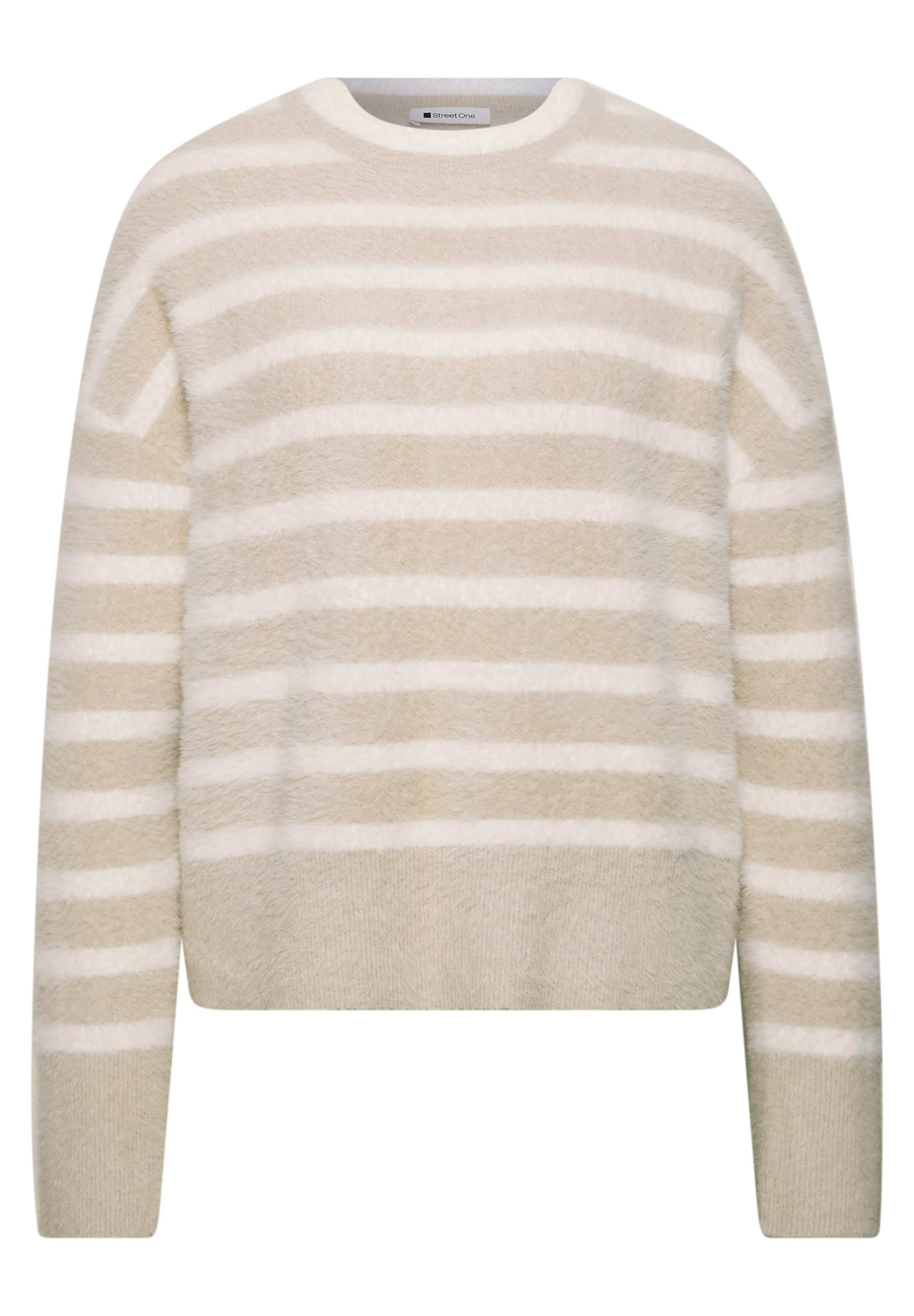 STREET ONE Pullover in Beige: Vorderseite