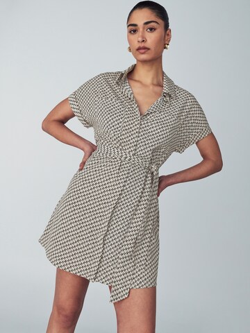 Abito camicia 'Wilhelmina' di Willa in nero: frontale