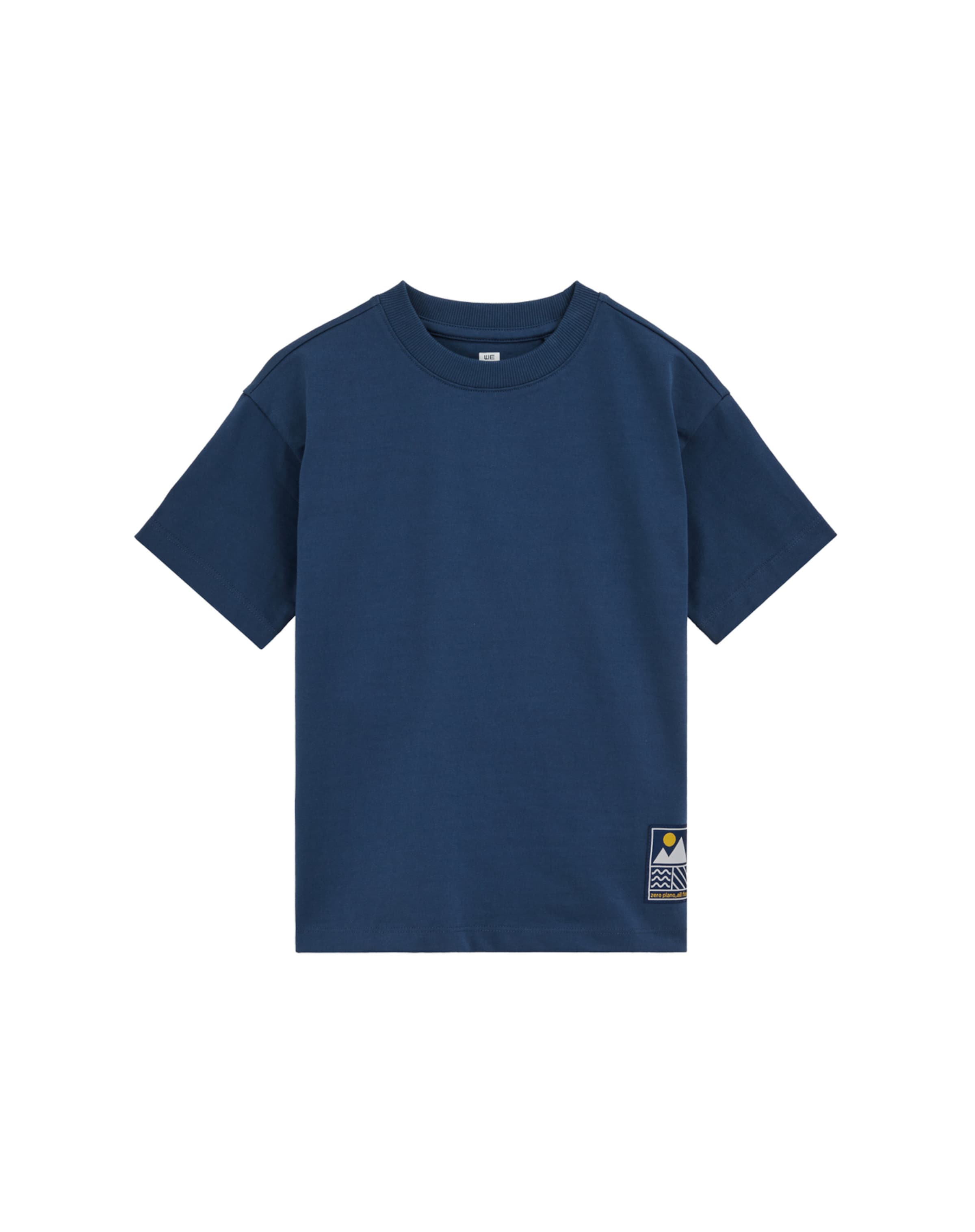 WE Fashion Tričko – modrá: přední strana