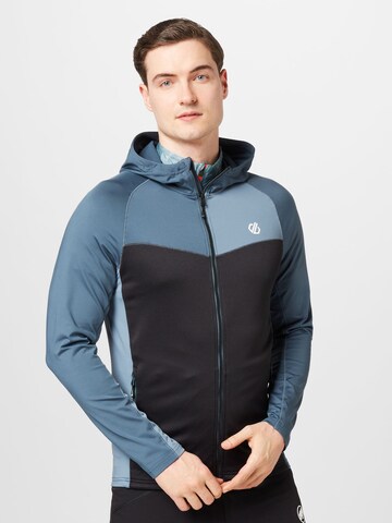 DARE2B Athletic Zip-Up Hoodie in Grey: front