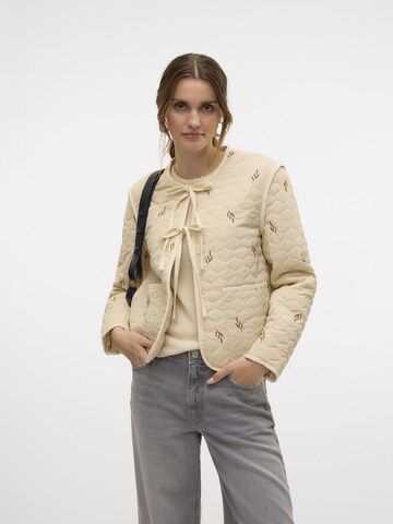 VERO MODA Overgangsjakke 'VMEvelyn' i beige: forside