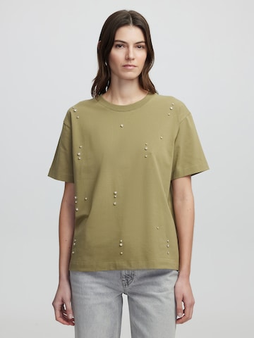 Ipekyol Shirt in Groen: voorkant