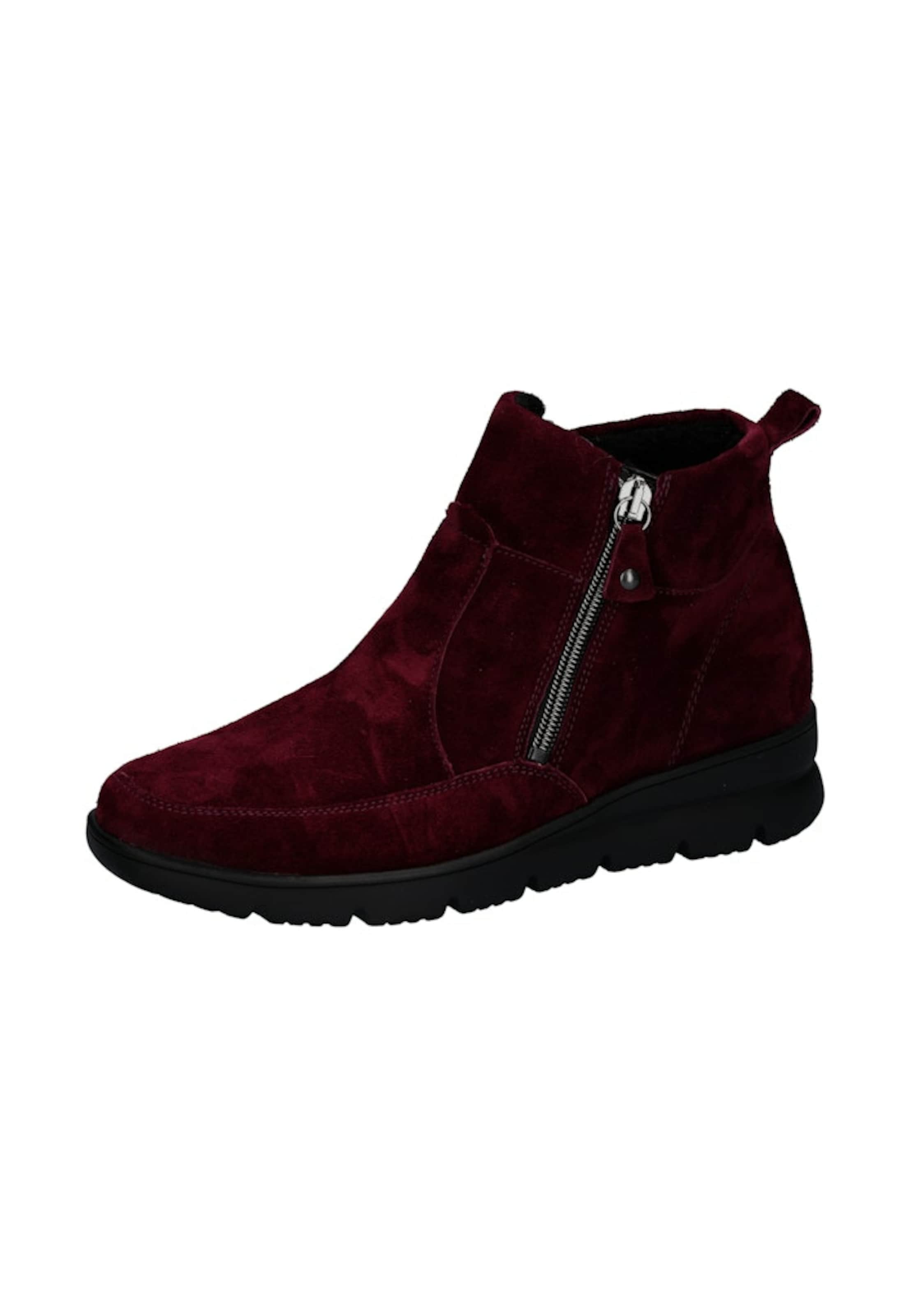 WALDLÄUFER Ankle Boots in Rot: Vorderseite