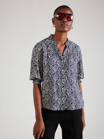ONLY - Blusa 'ONLRAYA' en azul: frente