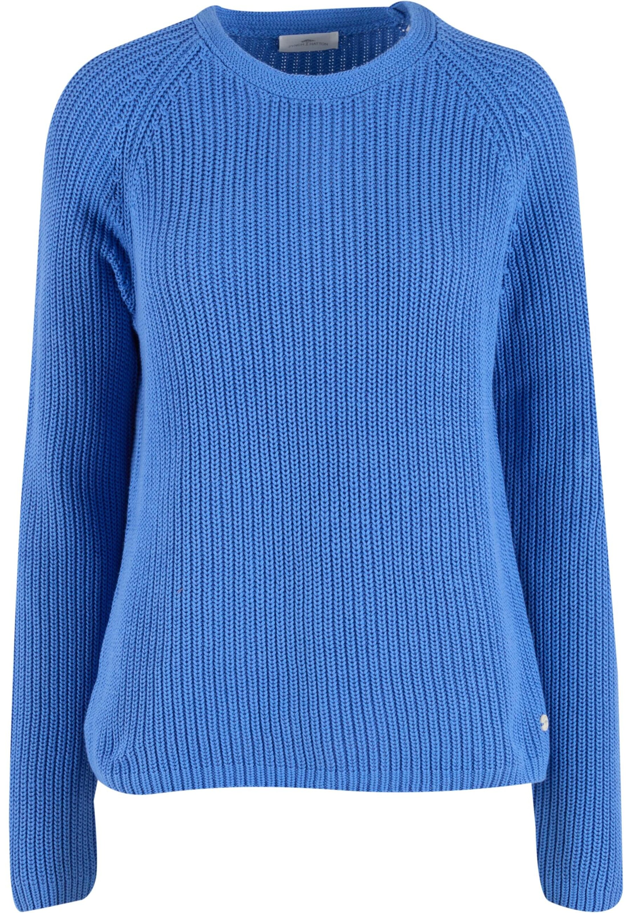 FYNCH-HATTON Trui in Blauw: voorkant