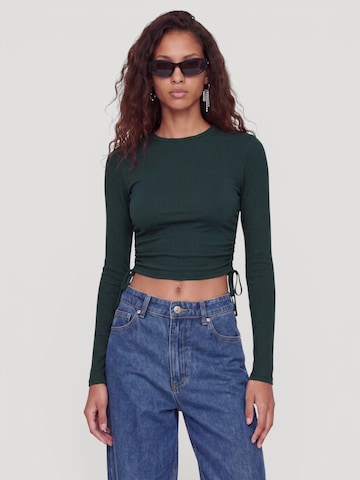 T-shirt 'Zilly' EDITED en vert : devant