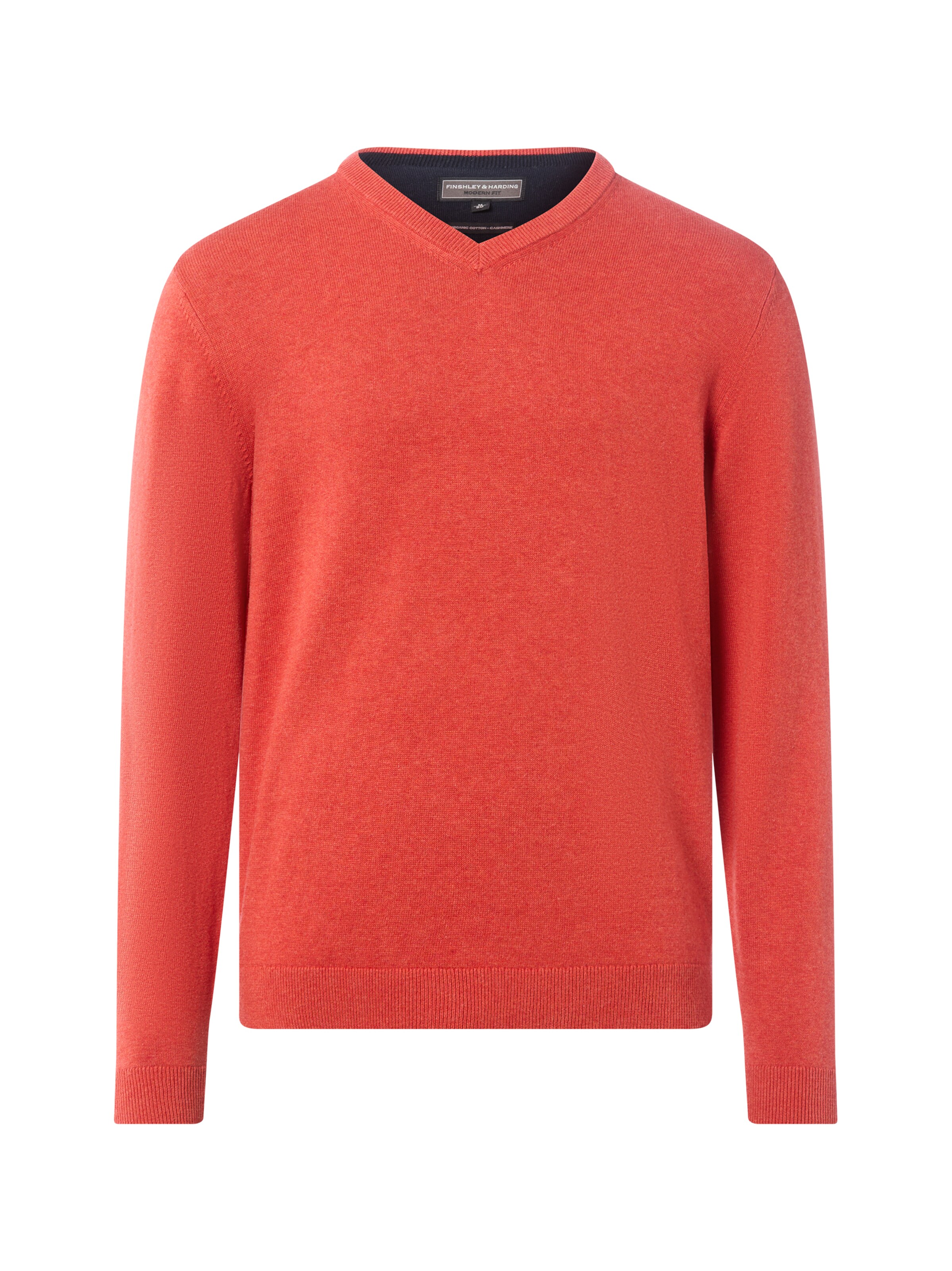 Finshley & Harding Pullover in Orange: Vorderseite