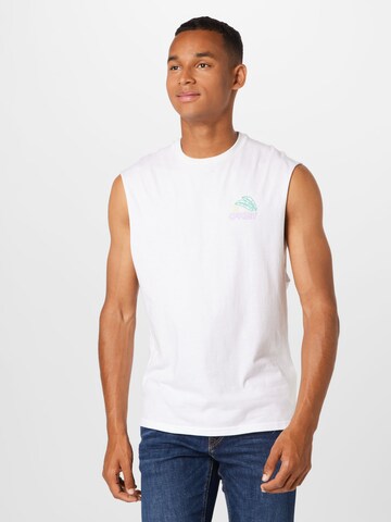 T-Shirt fonctionnel 'SUNRISE' OAKLEY en blanc : devant