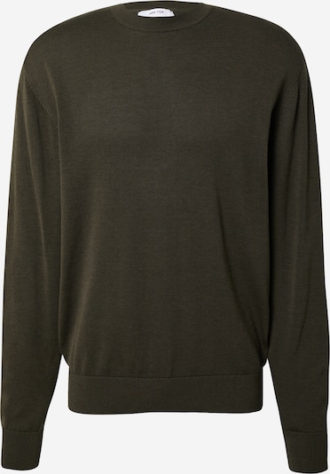 DAN FOX APPAREL Pullover 'Gregor' in dunkelgrün, Produktansicht
