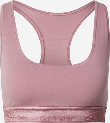 Calvin Klein Underwear - Bustier Sujetador en rosa: frente