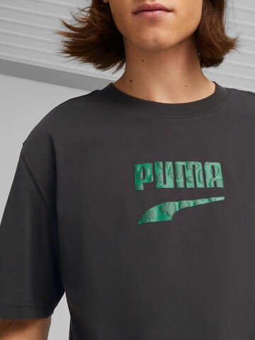 PUMA Shirt 'DOWNTOWN' in Zwart