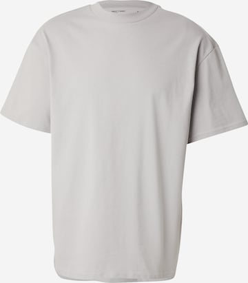 T-Shirt 'Great' WEEKDAY en gris : devant