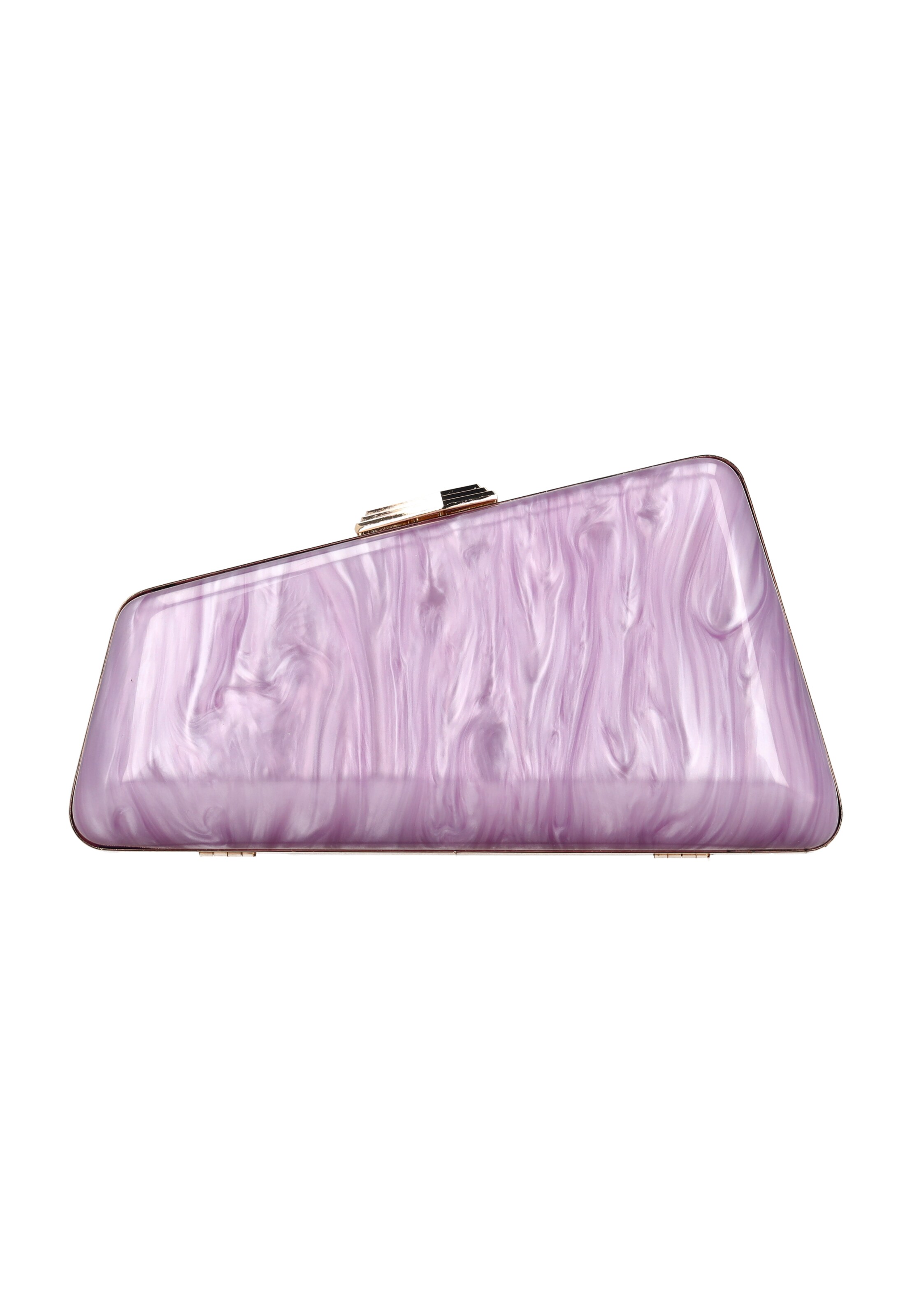 faina Clutch in Purple: front