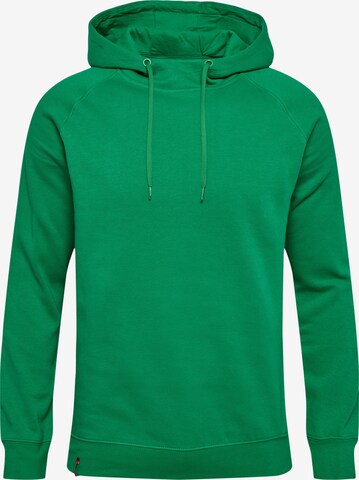 Hummel Sweatshirt in Groen: voorkant