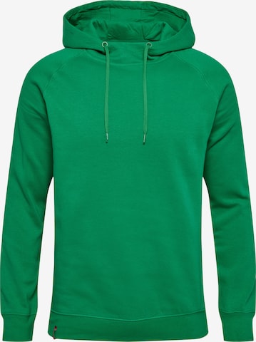 Sweat-shirt Hummel en vert : devant