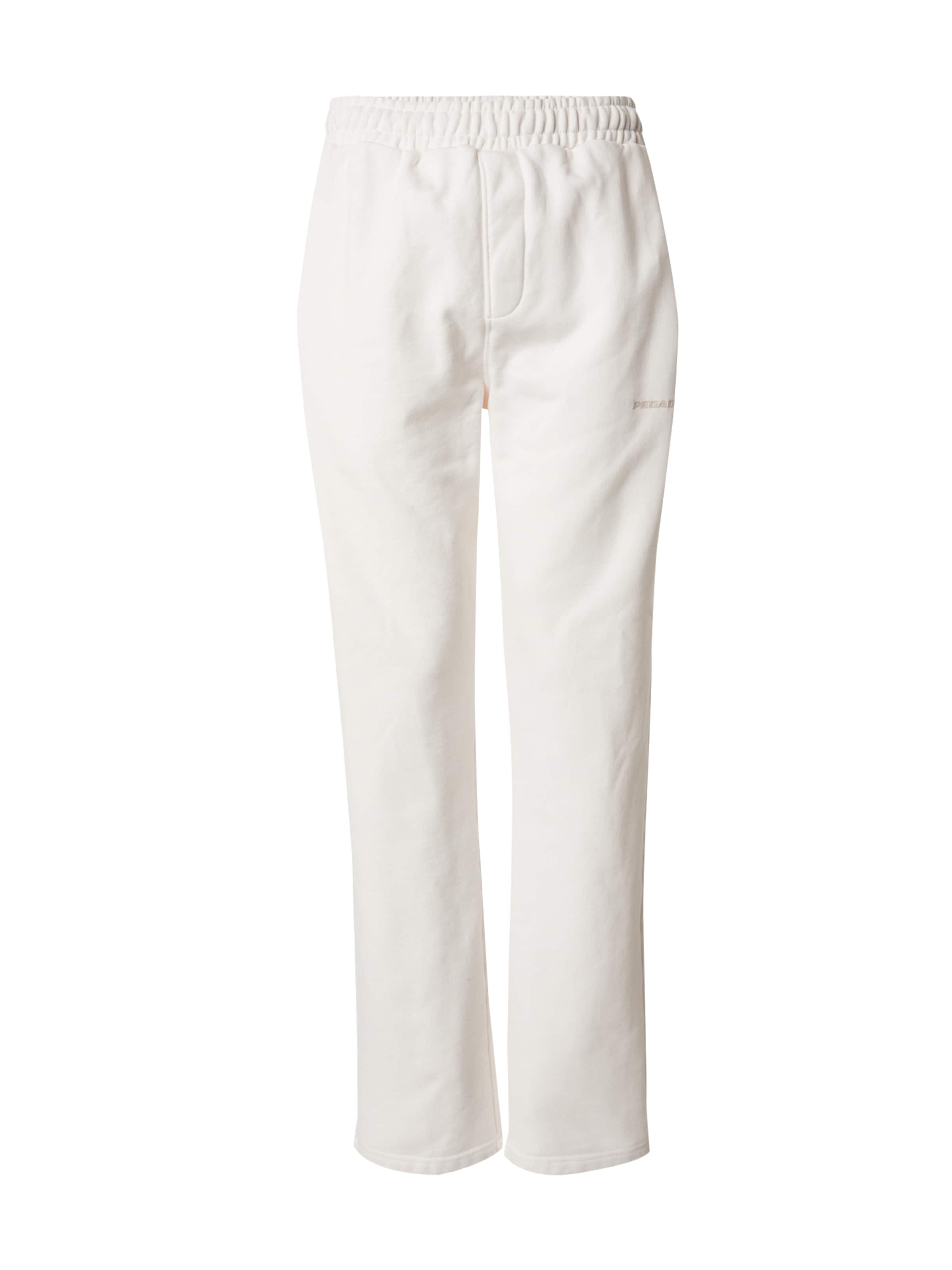 Pegador Regular Byxa i vit: framsida